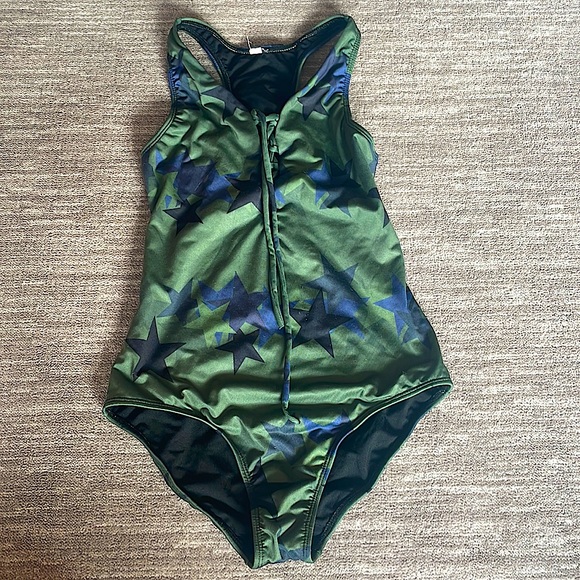 Submarine swim full piece swimsuit